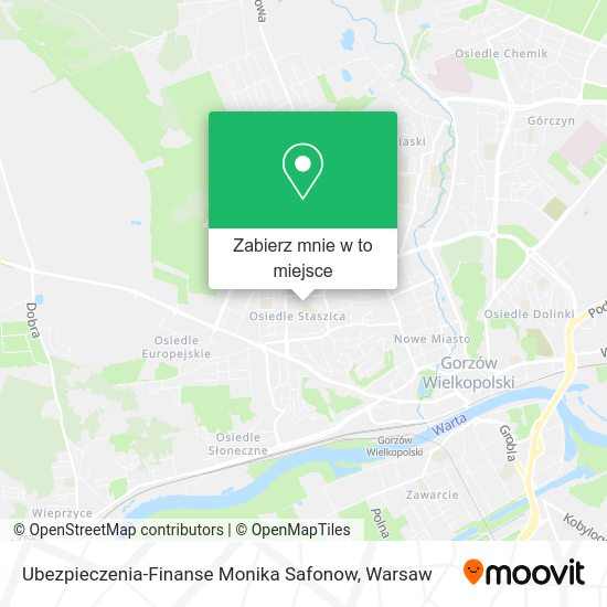 Mapa Ubezpieczenia-Finanse Monika Safonow