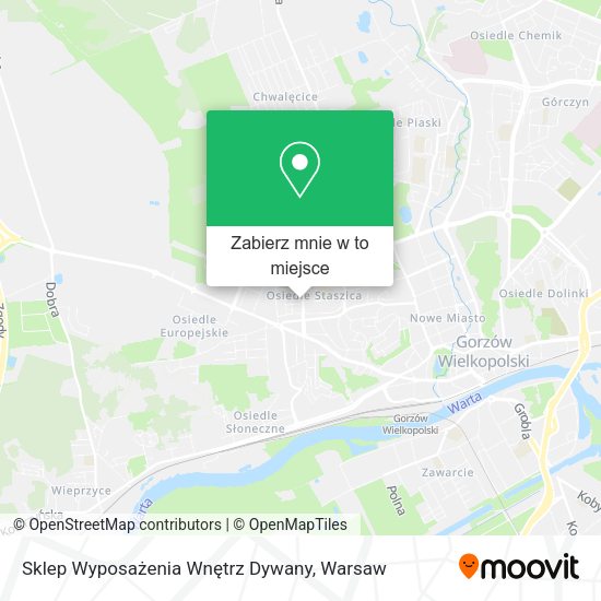 Mapa Sklep Wyposażenia Wnętrz Dywany