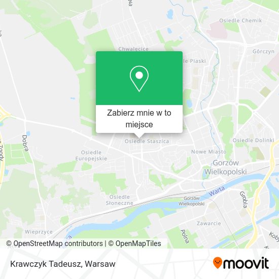 Mapa Krawczyk Tadeusz