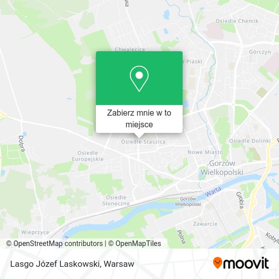 Mapa Lasgo Józef Laskowski