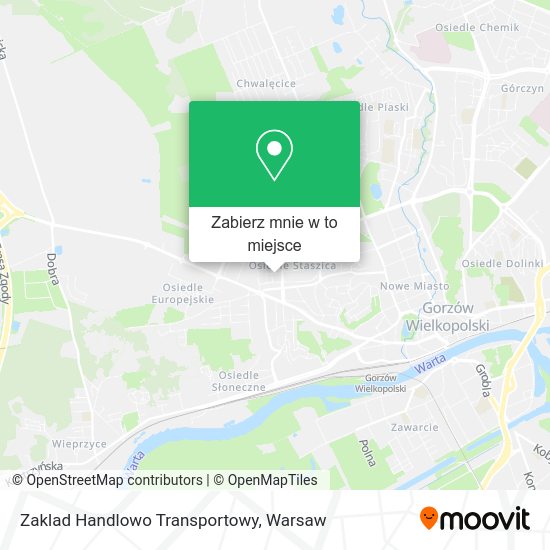 Mapa Zaklad Handlowo Transportowy