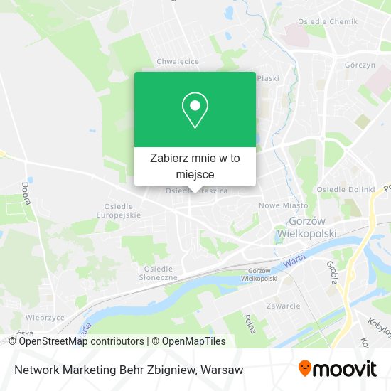 Mapa Network Marketing Behr Zbigniew