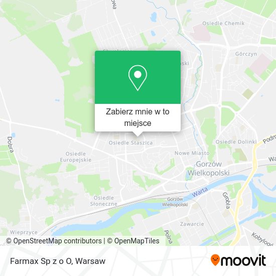 Mapa Farmax Sp z o O