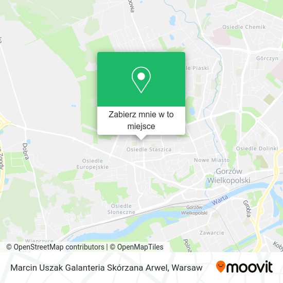 Mapa Marcin Uszak Galanteria Skórzana Arwel