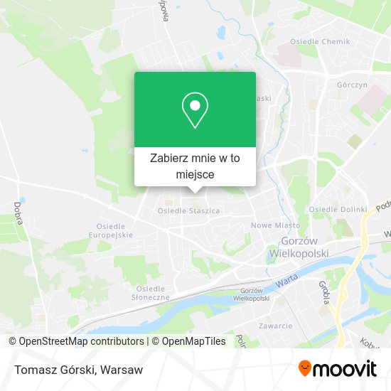 Mapa Tomasz Górski