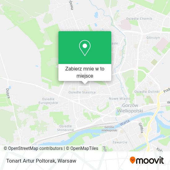 Mapa Tonart Artur Poltorak