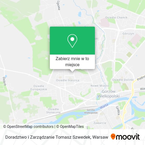 Mapa Doradztwo i Zarządzanie Tomasz Szwedek