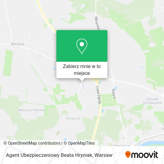 Mapa Agent Ubezpieczeniowy Beata Hryniak