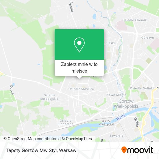 Mapa Tapety Gorzów Mw Styl