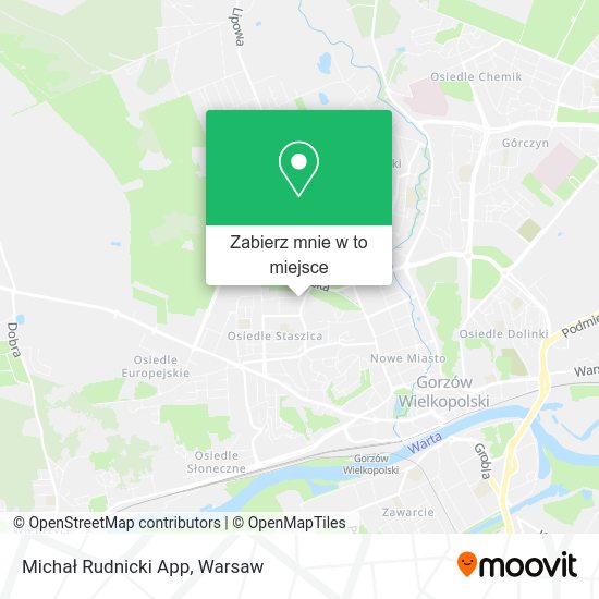 Mapa Michał Rudnicki App