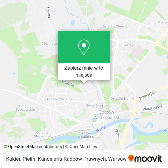 Mapa Kukier, Pielin. Kancelaria Radców Prawnych