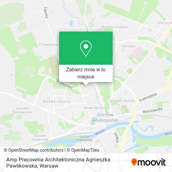 Mapa Amp Pracownia Architektoniczna Agnieszka Pawlikowska