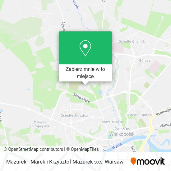 Mapa Mazurek - Marek i Krzysztof Mazurek s.c.