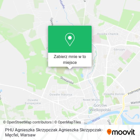 Mapa PHU Agnieszka Skrzypczak Agnieszka Skrzypczak-Męcfel