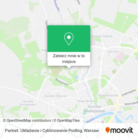 Mapa Parkiet. Układanie i Cyklinowanie Podłóg