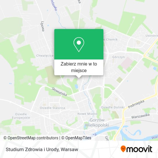 Mapa Studium Zdrowia i Urody