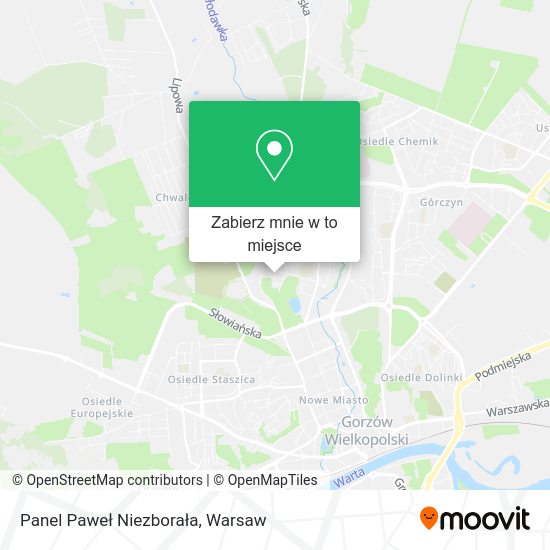 Mapa Panel Paweł Niezborała