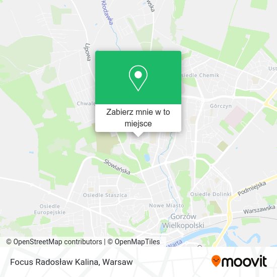 Mapa Focus Radosław Kalina