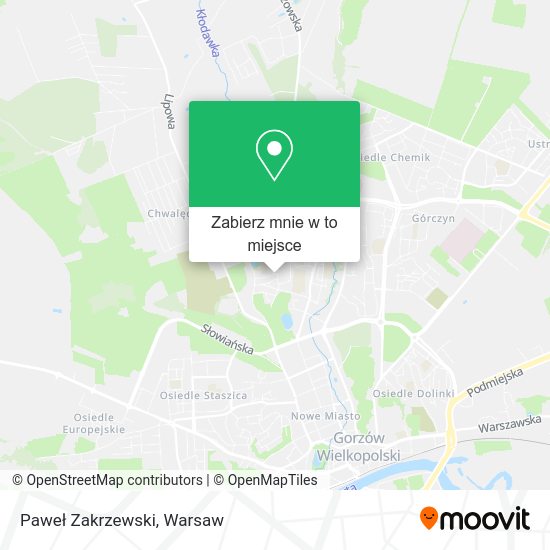 Mapa Paweł Zakrzewski