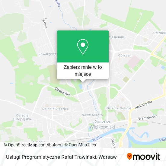 Mapa Usługi Programistyczne Rafał Trawiński