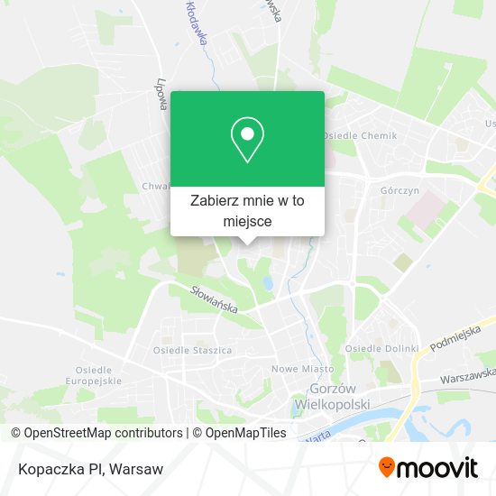 Mapa Kopaczka Pl