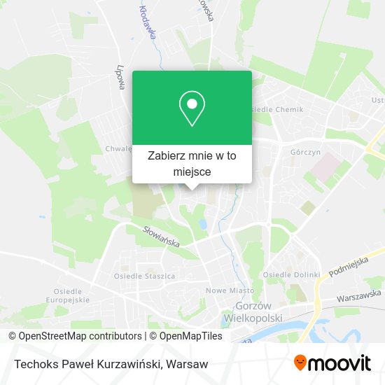 Mapa Techoks Paweł Kurzawiński