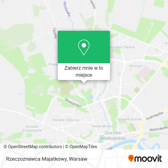 Mapa Rzeczoznawca Majatkowy