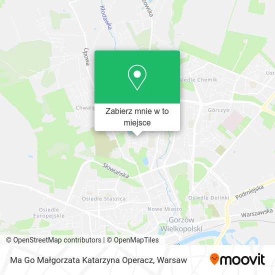 Mapa Ma Go Małgorzata Katarzyna Operacz