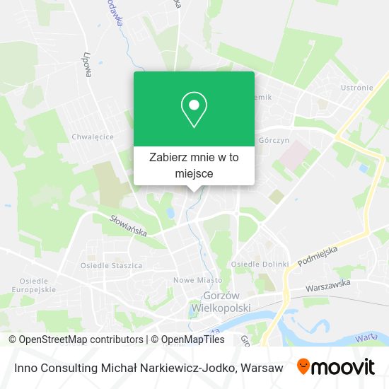 Mapa Inno Consulting Michał Narkiewicz-Jodko