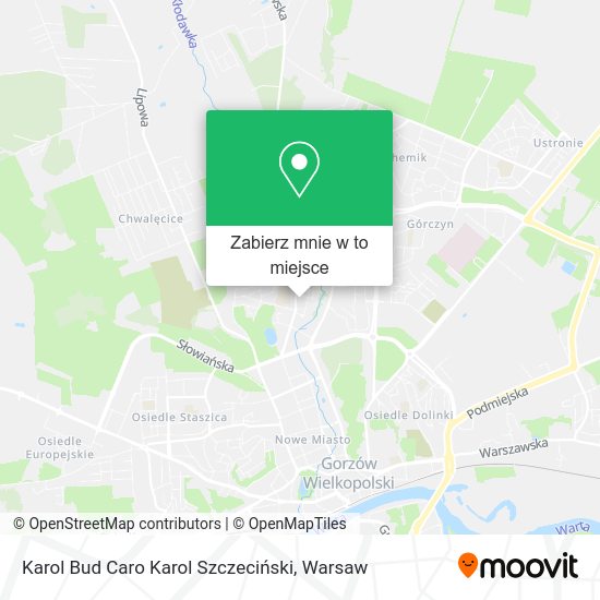 Mapa Karol Bud Caro Karol Szczeciński