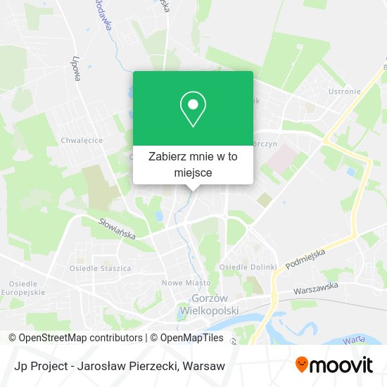 Mapa Jp Project - Jarosław Pierzecki