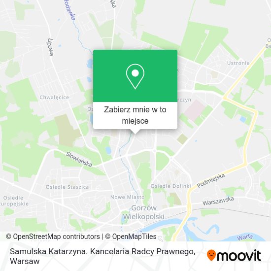 Mapa Samulska Katarzyna. Kancelaria Radcy Prawnego