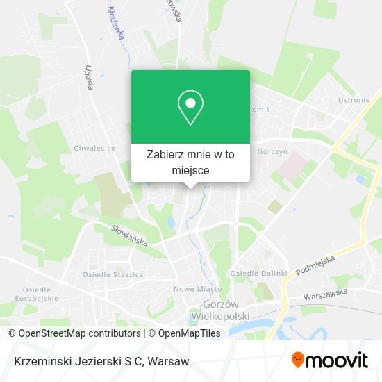 Mapa Krzeminski Jezierski S C