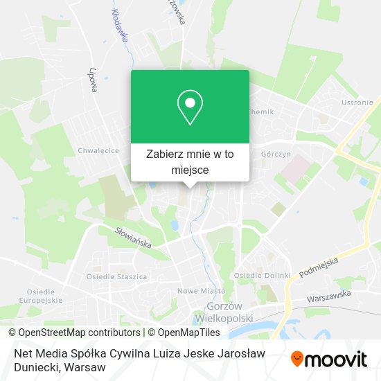 Mapa Net Media Spółka Cywilna Luiza Jeske Jarosław Duniecki