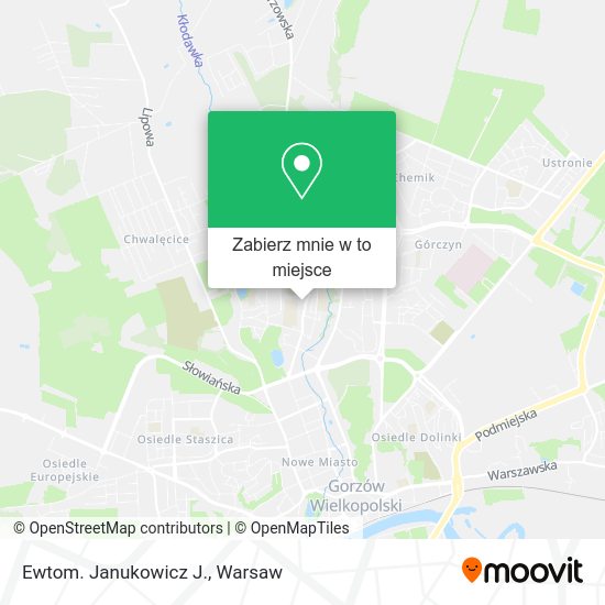 Mapa Ewtom. Janukowicz J.