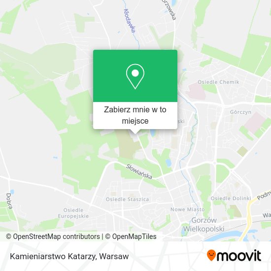 Mapa Kamieniarstwo Katarzy