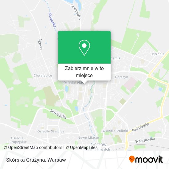 Mapa Skórska Grażyna