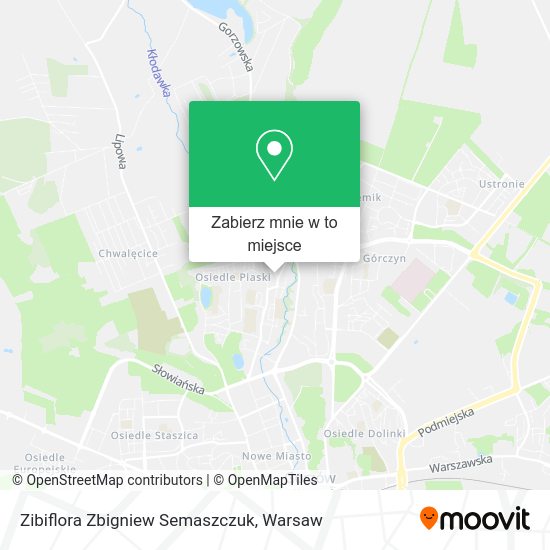 Mapa Zibiflora Zbigniew Semaszczuk