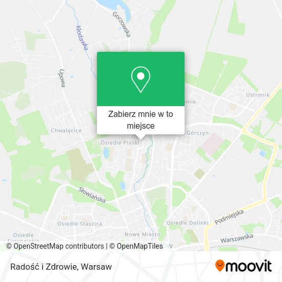 Mapa Radość i Zdrowie