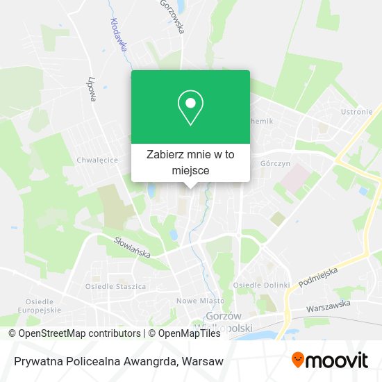 Mapa Prywatna Policealna Awangrda