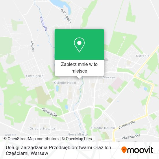 Mapa Usługi Zarządzania Przedsiębiorstwami Oraz Ich Częściami