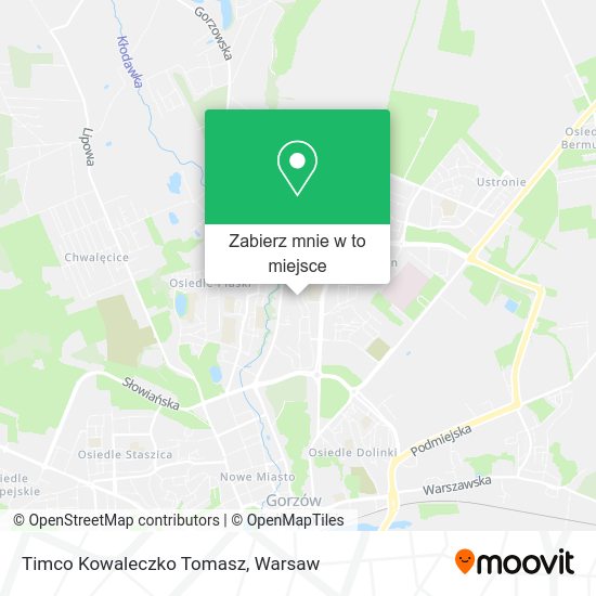 Mapa Timco Kowaleczko Tomasz