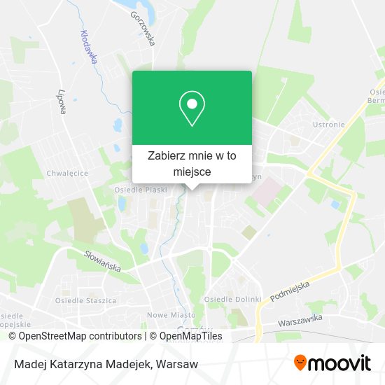 Mapa Madej Katarzyna Madejek