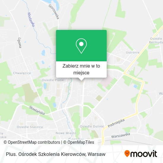 Mapa Plus. Ośrodek Szkolenia Kierowców