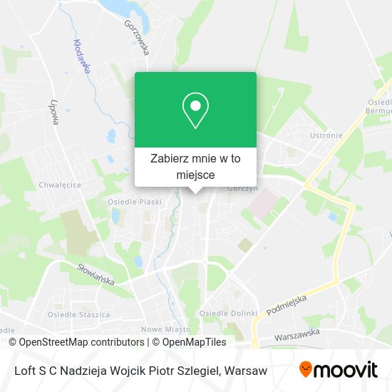 Mapa Loft S C Nadzieja Wojcik Piotr Szlegiel