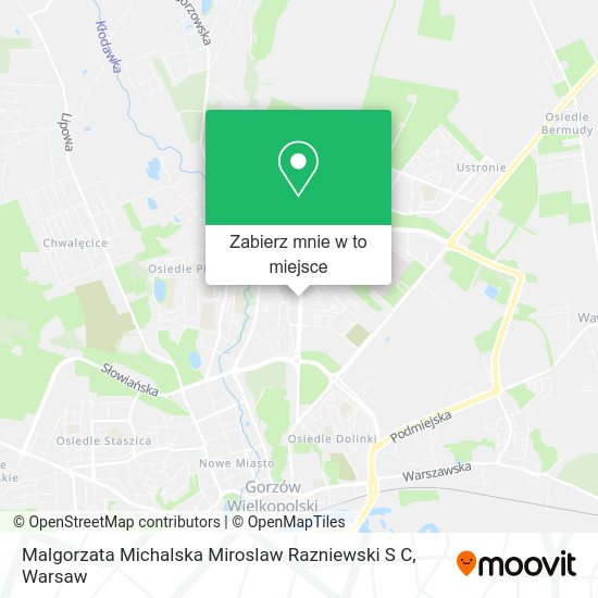 Mapa Malgorzata Michalska Miroslaw Razniewski S C