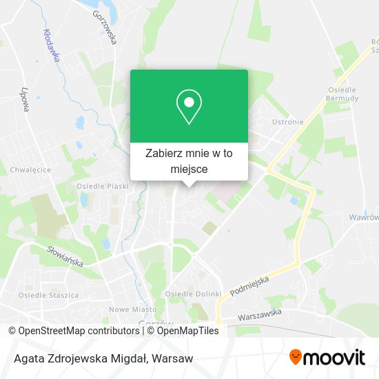 Mapa Agata Zdrojewska Migdał