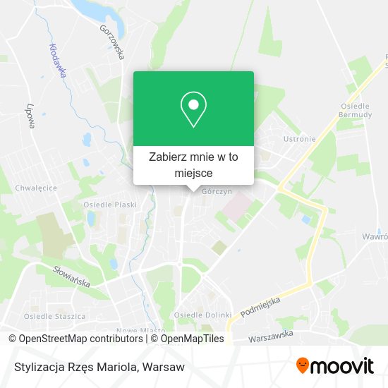 Mapa Stylizacja Rzęs Mariola