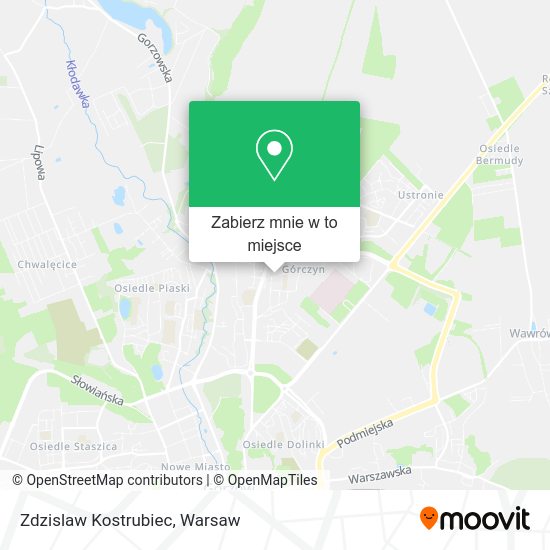 Mapa Zdzislaw Kostrubiec