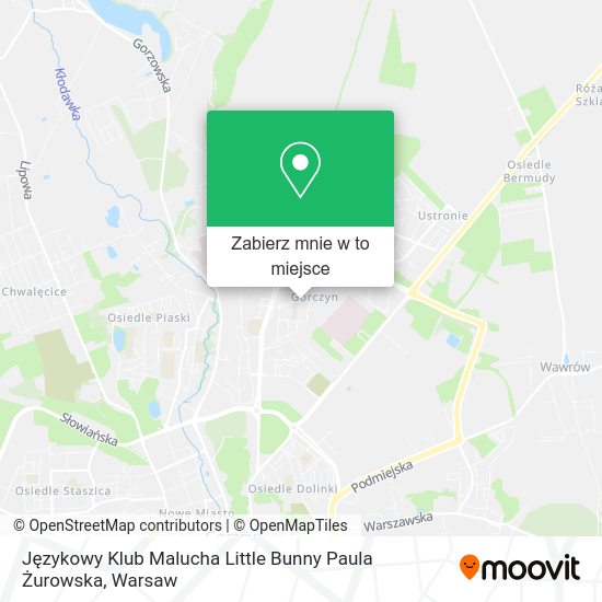 Mapa Językowy Klub Malucha Little Bunny Paula Żurowska